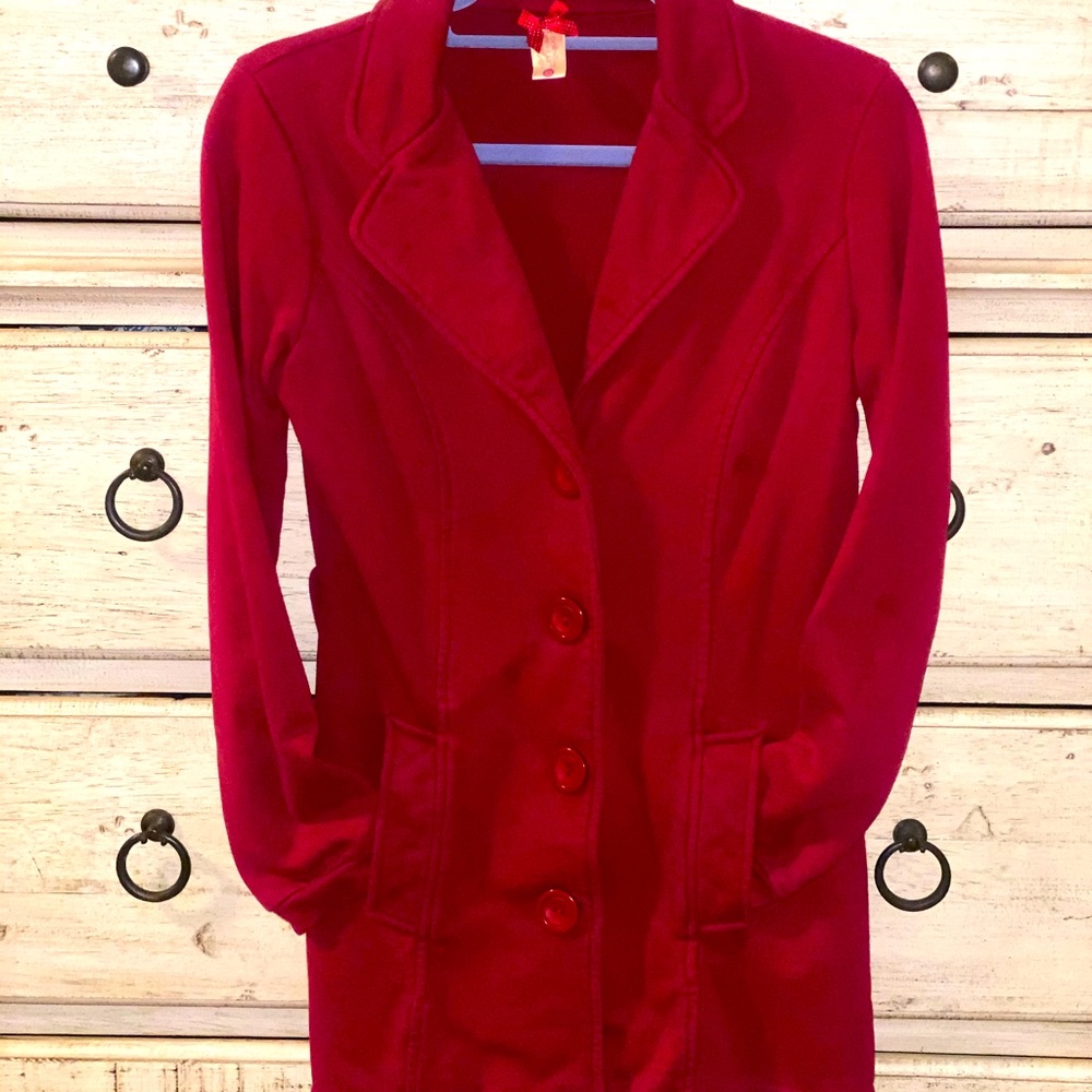 Preloved fall red coat